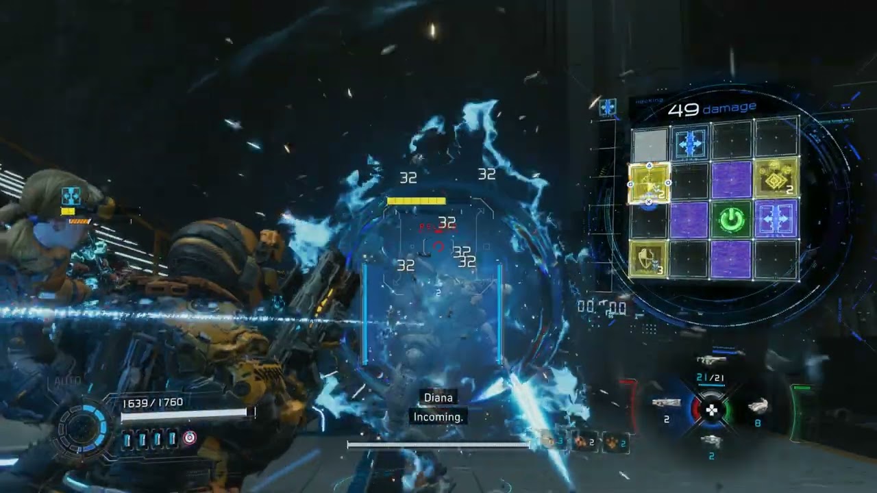 Pragmata - Sector 05: Head To The Reactor: Diana Infected with Dead Filament | Bot Combat Gameplay