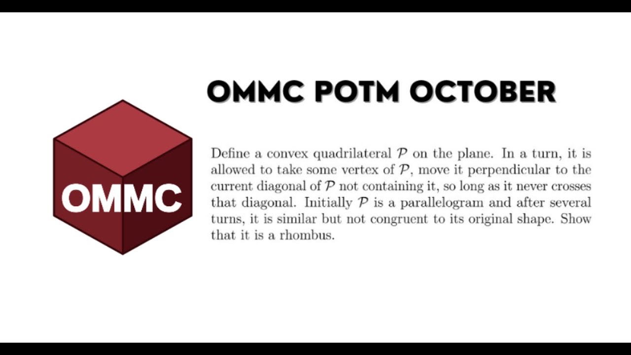 OMMC October POTM