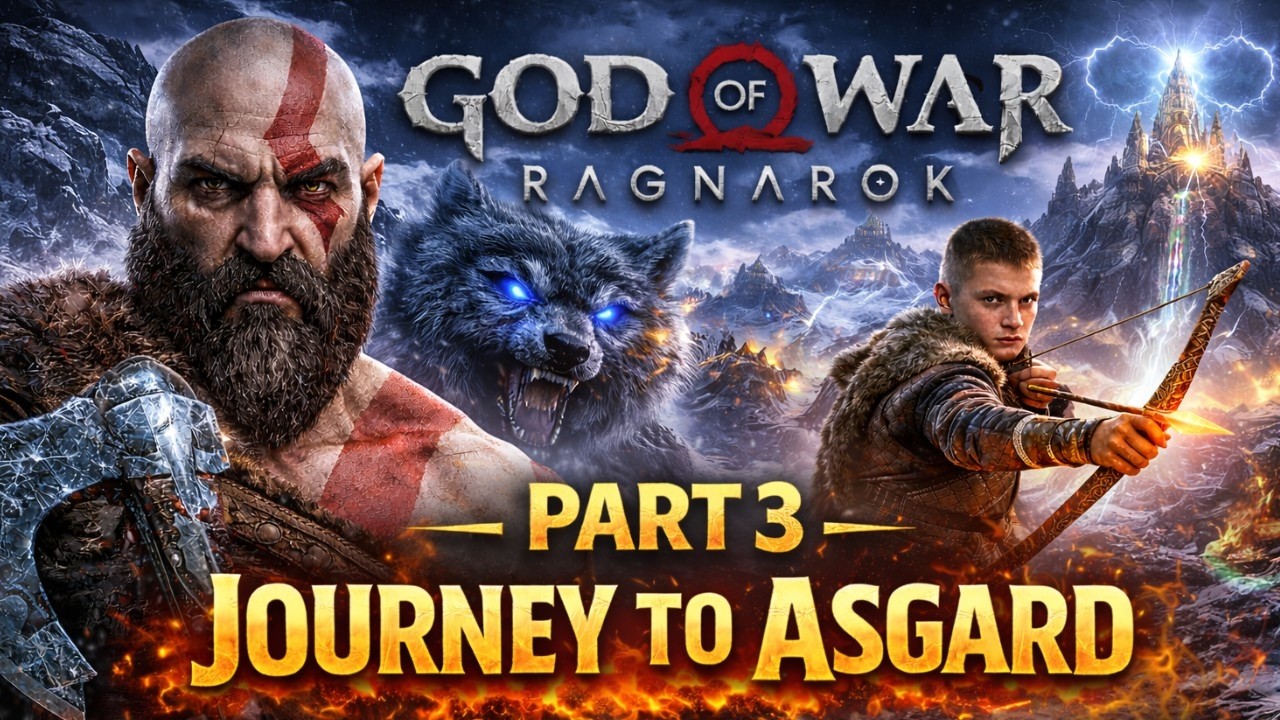 Journey to Asgard ⚡ | God of War Ragnarök – Part 3 LIVE #godofwarragnarok #livegameplay