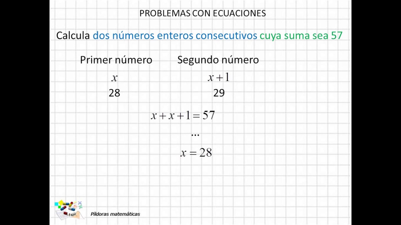18 Problemas con ecuaciones II