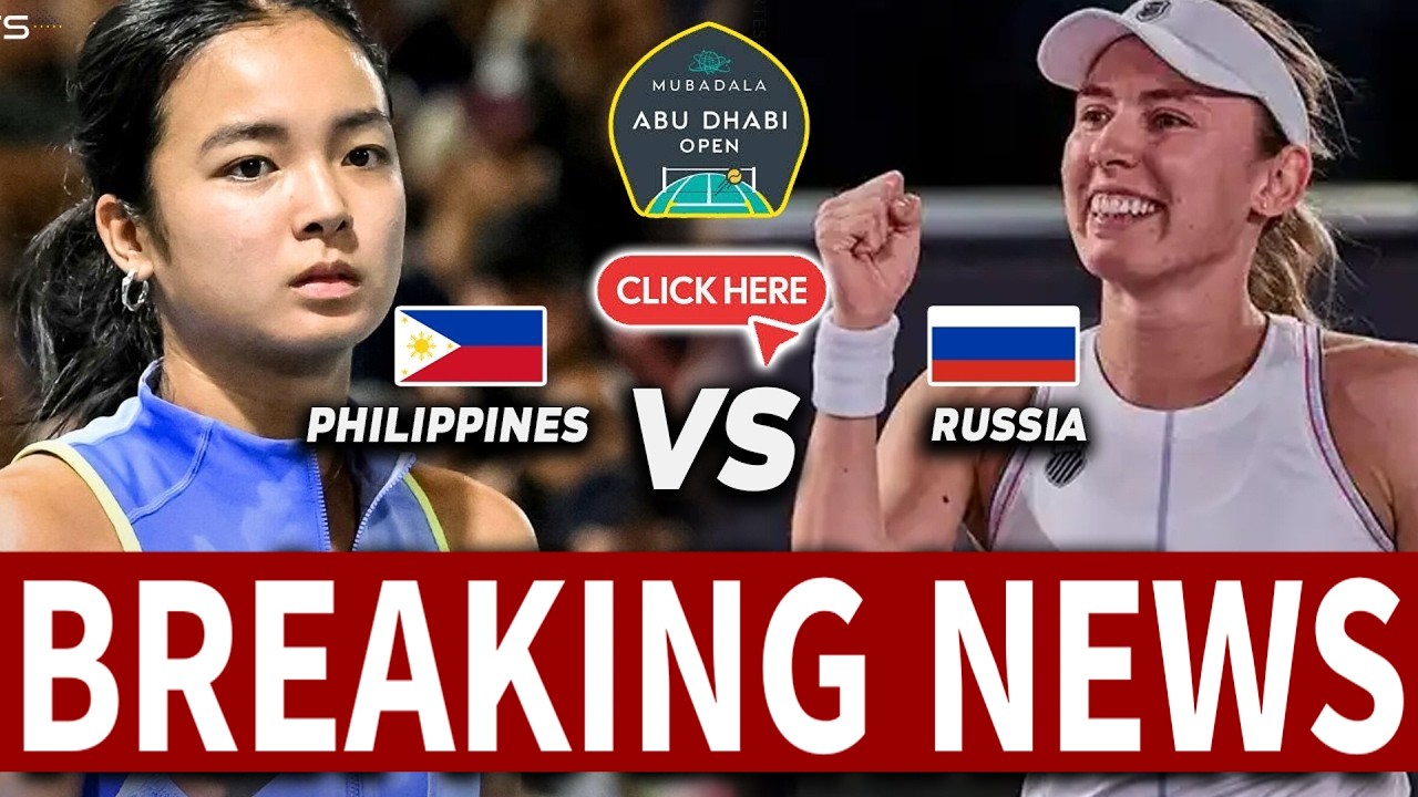 WHOLE RUSSIA SHOCKED LIVE! Alexandra Eala vs  Ekaterina Alexandrova – Epic Showdown Unfolds!
