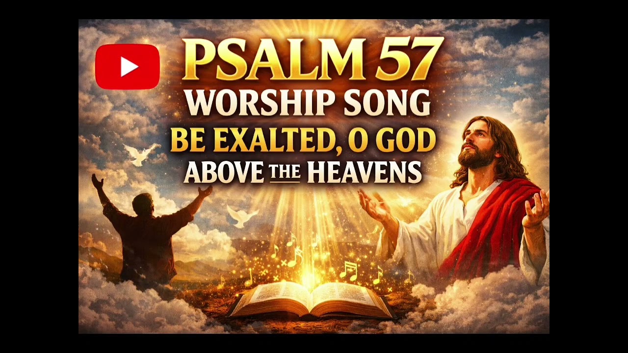 Psalm 57 Worship | Be Exalted O God Above the Heavens | Deep Prayer Song #psalm57 #worshisong