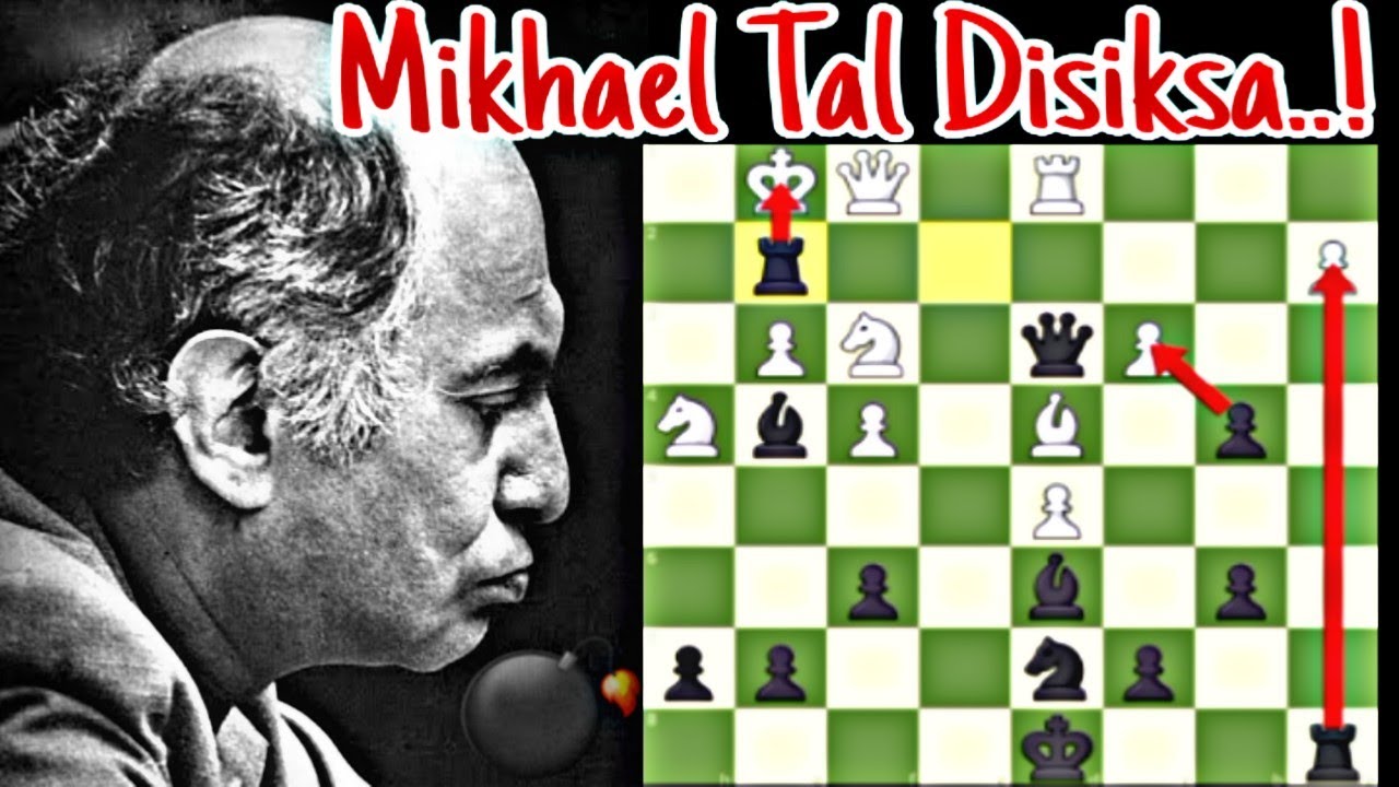 TAL DISIKSA & DIANIAYA❗Gambit Raja Oleh Mikhael Tal Langsung Dibungkam Dengan Balasan Pion