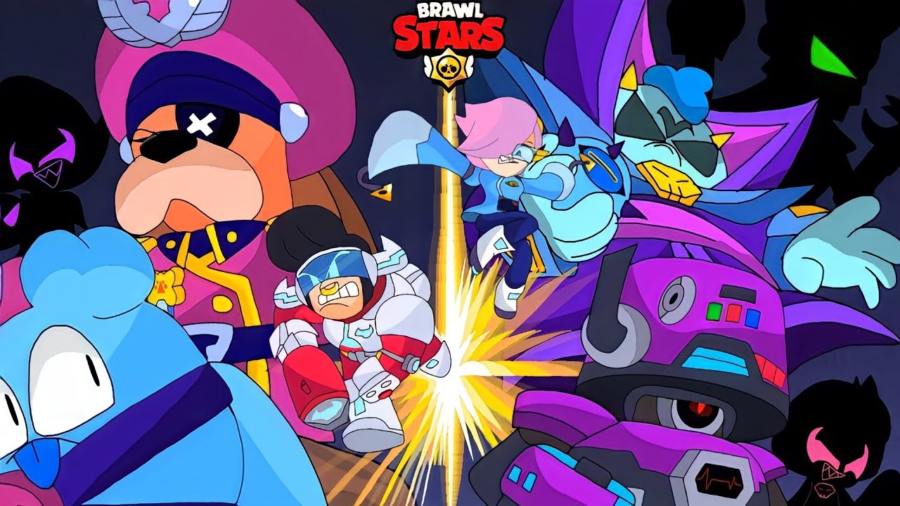 ⭐️ STARR FORCE ADVENTURE ⭐️ - Brawl Stars animation compilation