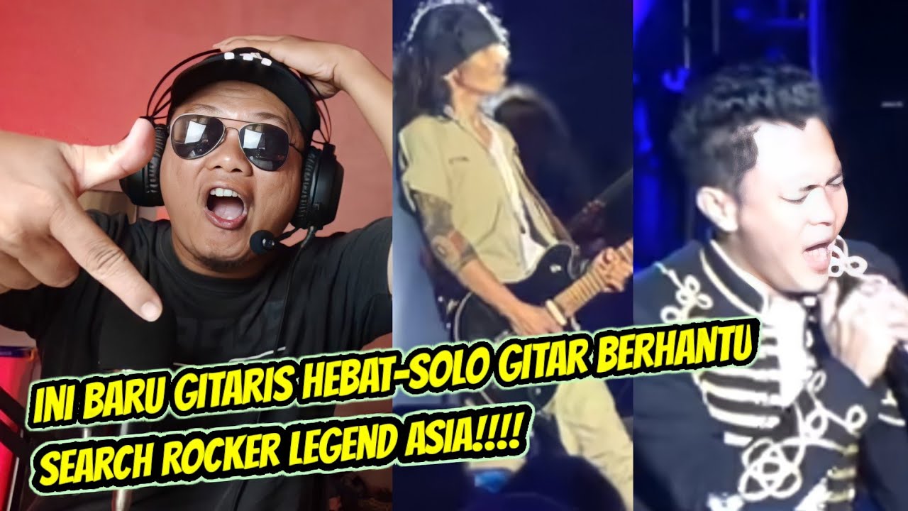 Kid Solo Gitar Dan Diari Habil & Qabil - Konsert Search Rockin On Rooftop|🇮🇩Reaction