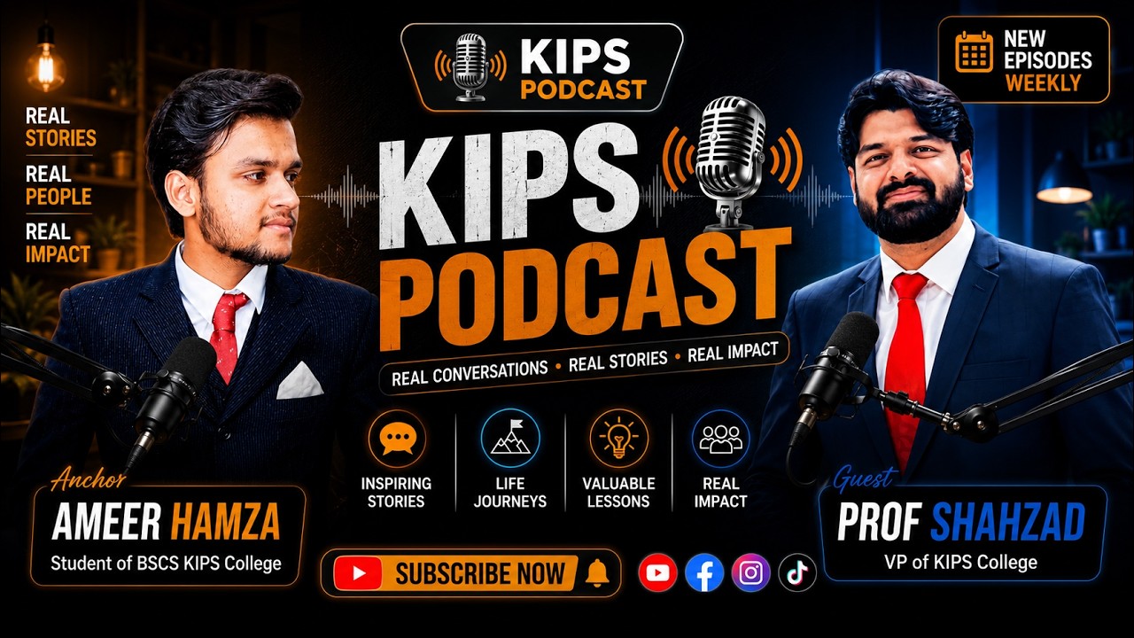 From Student to Success: Prof. Shahzad's Inspiring Journey | KIPS Podcast Ep. 1