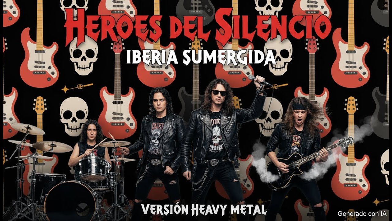 Héroes del Silencio - Iberia sumergida (1990's Heavy Metal IA Cover)