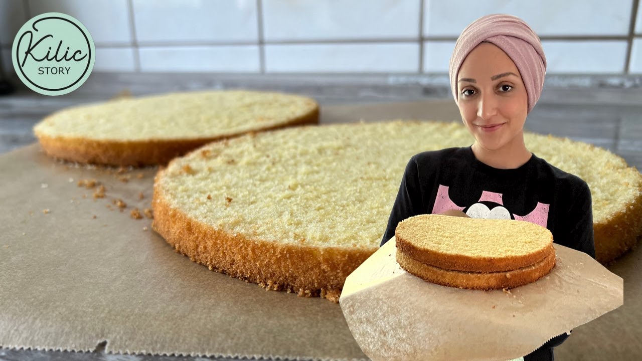 Böden für Fondanttorten, Naked Cakes und vieles mehr I Rührteig einfach & schnell I Kilic-Story