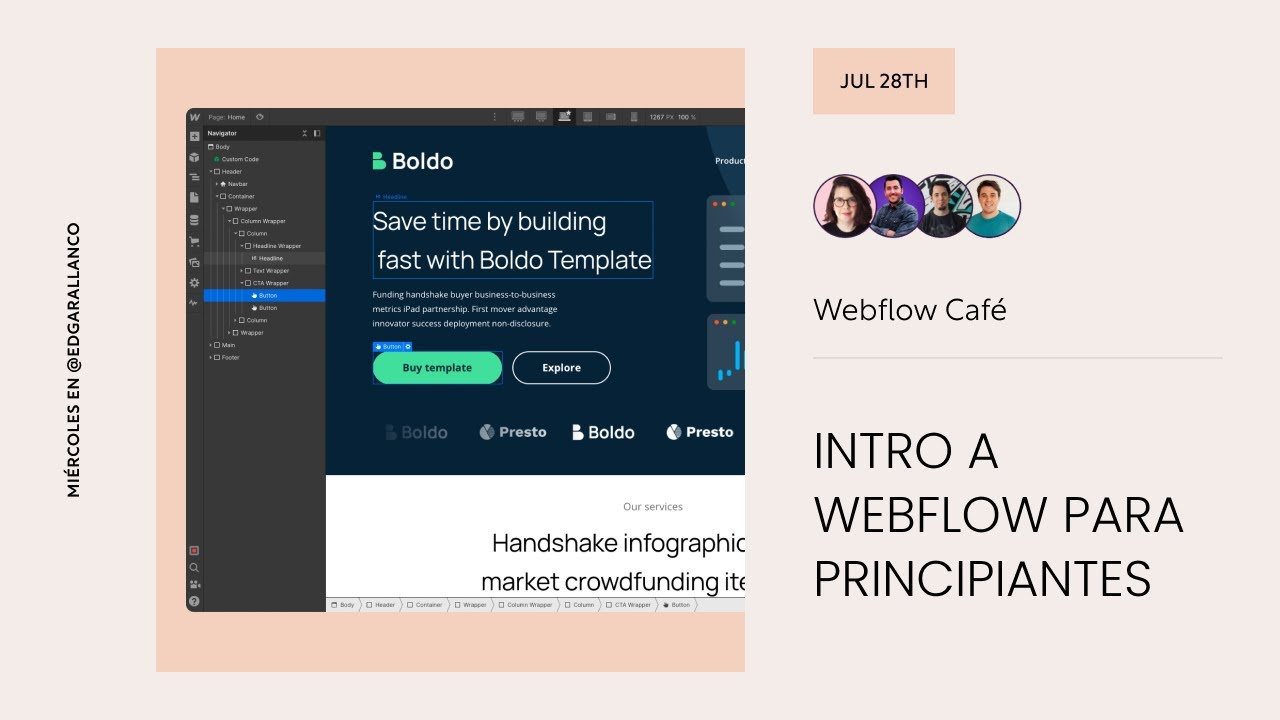 Intro a Webflow para Principiantes [Aprende Webflow desde 0]