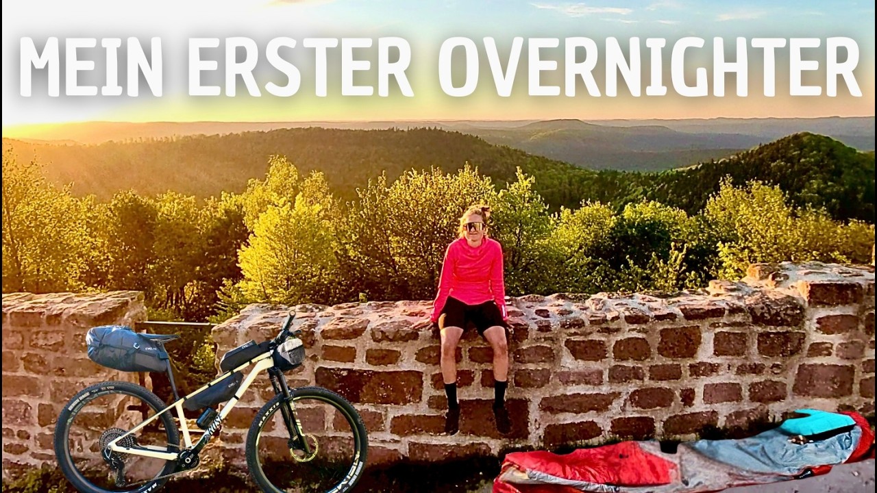 My first overnighter | Bikepacking in the Palatinate Forest (FILM)