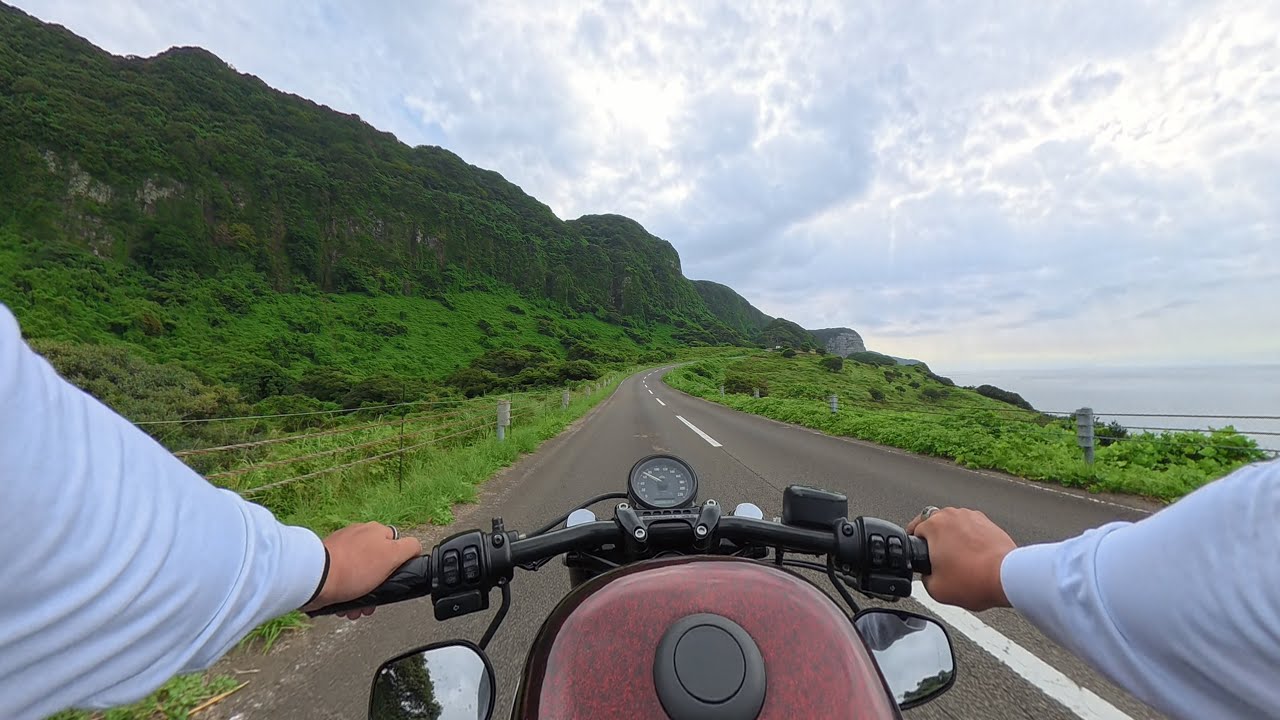 【HARLEY-DAVIDSON SPORTSTER FORTY-EIGHT】生月サンセットウェイ 長崎県 生月島【ハーレー スポーツスター フォーティエイト 48】
