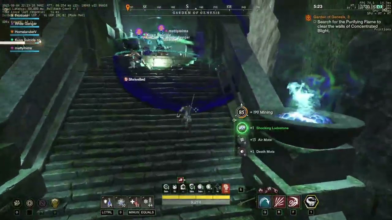 New World: Aeternum. Garden of Genesis M3 Score Run. Bleed Rapier POV