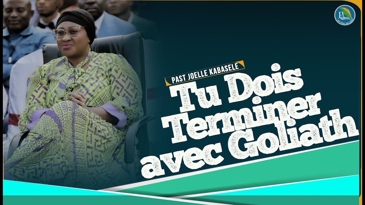 Pasteur Joelle kabasele Tu dois refuser d’avoir le meme larme et le meme defits