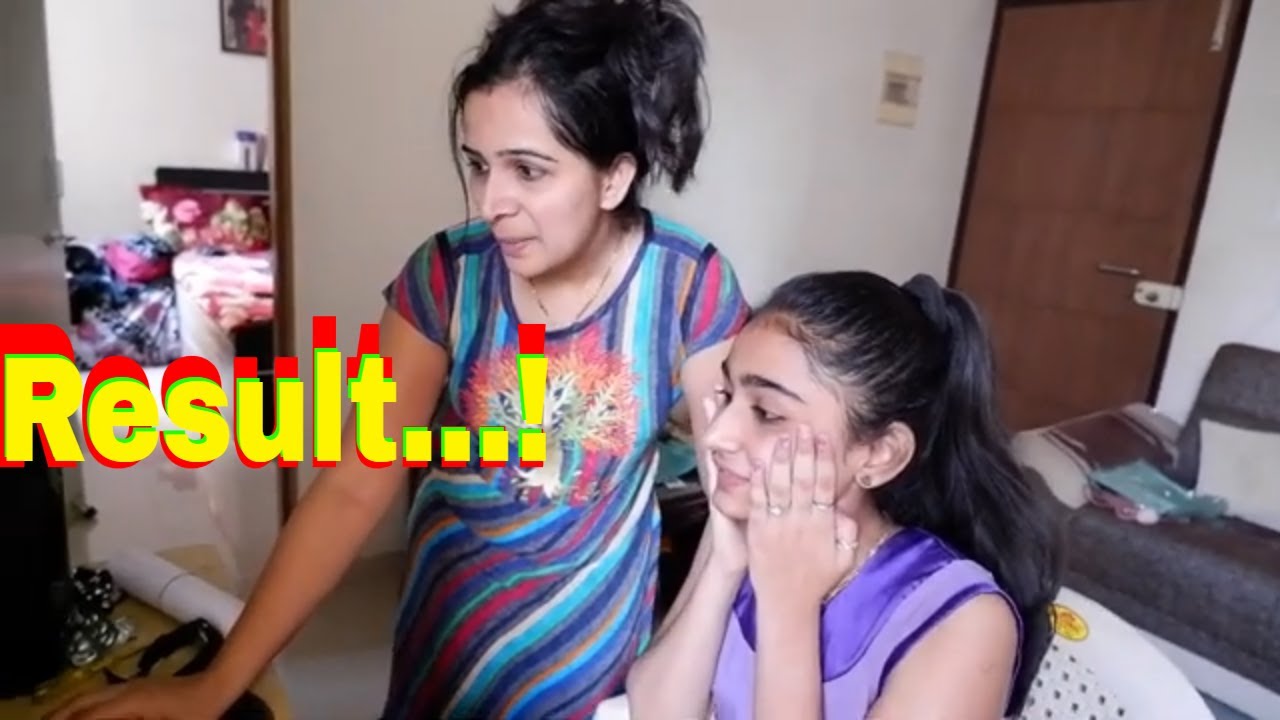 Vrushti Nu 10th nu Result 2022 Vlog |10th class Result 2022 |Class 10th Result Reaction|Parekh Vlogs
