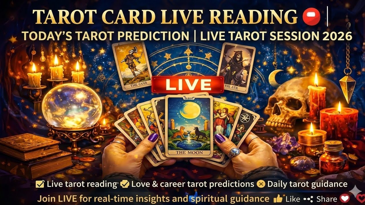 Mahadev tarot Tarot Card Live Reading 🔴 | Today's Tarot Prediction  #live #tarot
