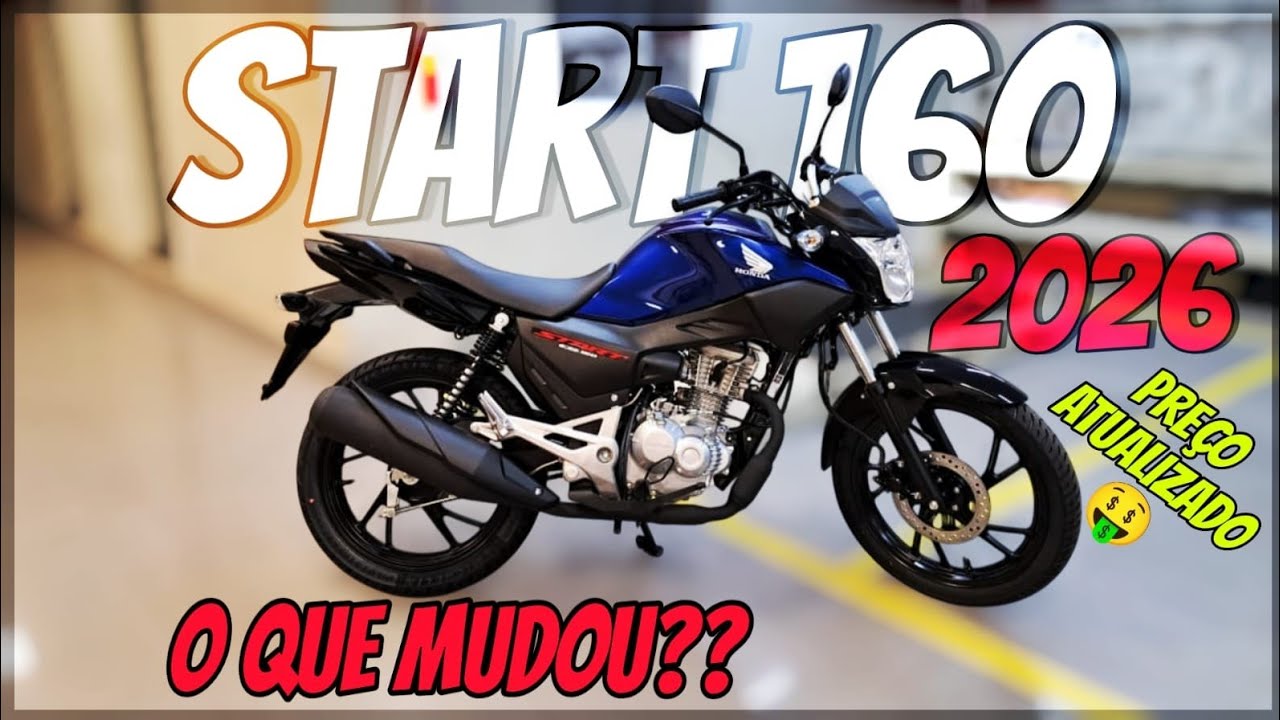 START 160 AZUL PER. 2026 O QUE MUDOU??