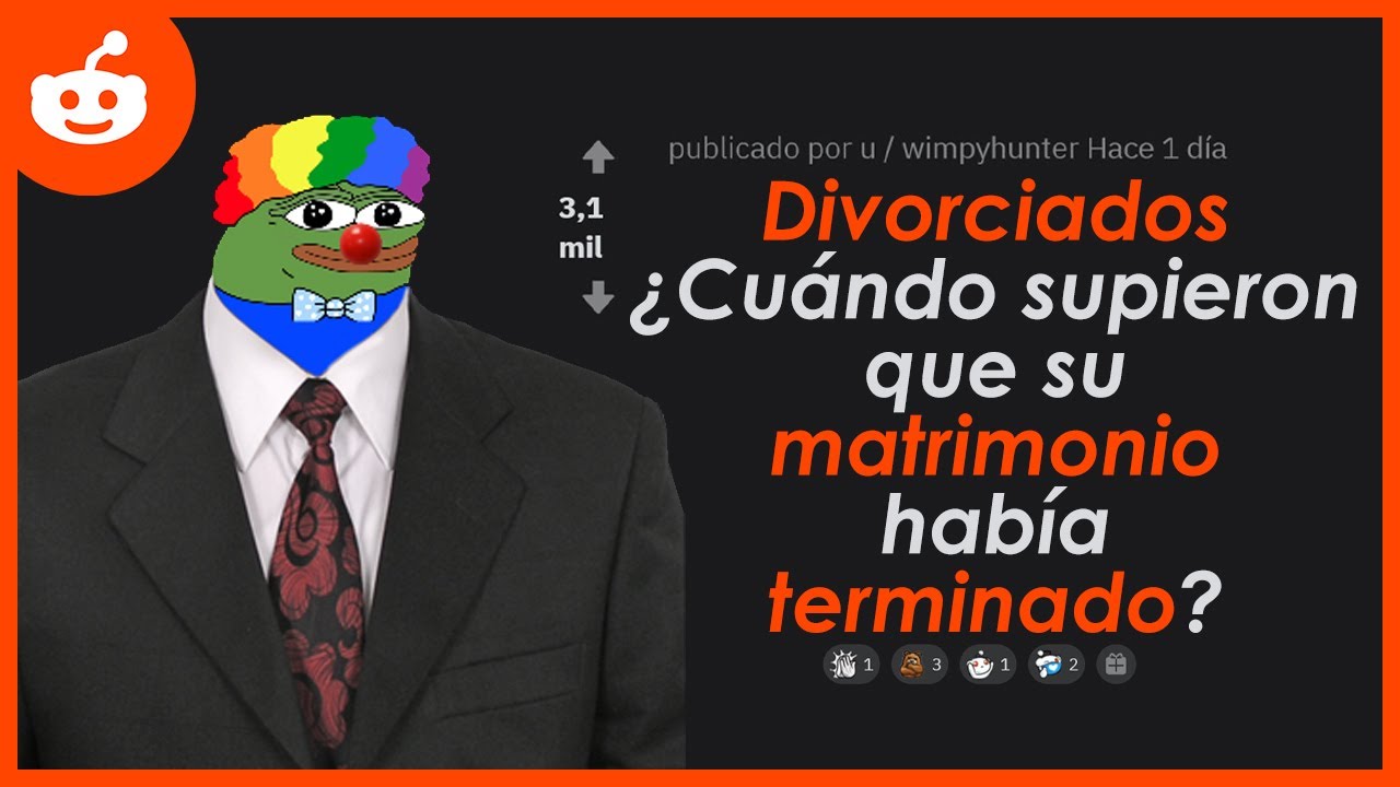 Divorciados ¿Cuándo supieron que su matrimonio había terminado? Reddit en español