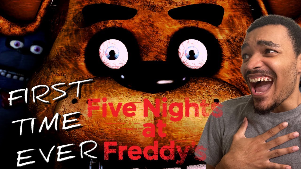 First Time Ever Playing Five Night's At Freddy's!!