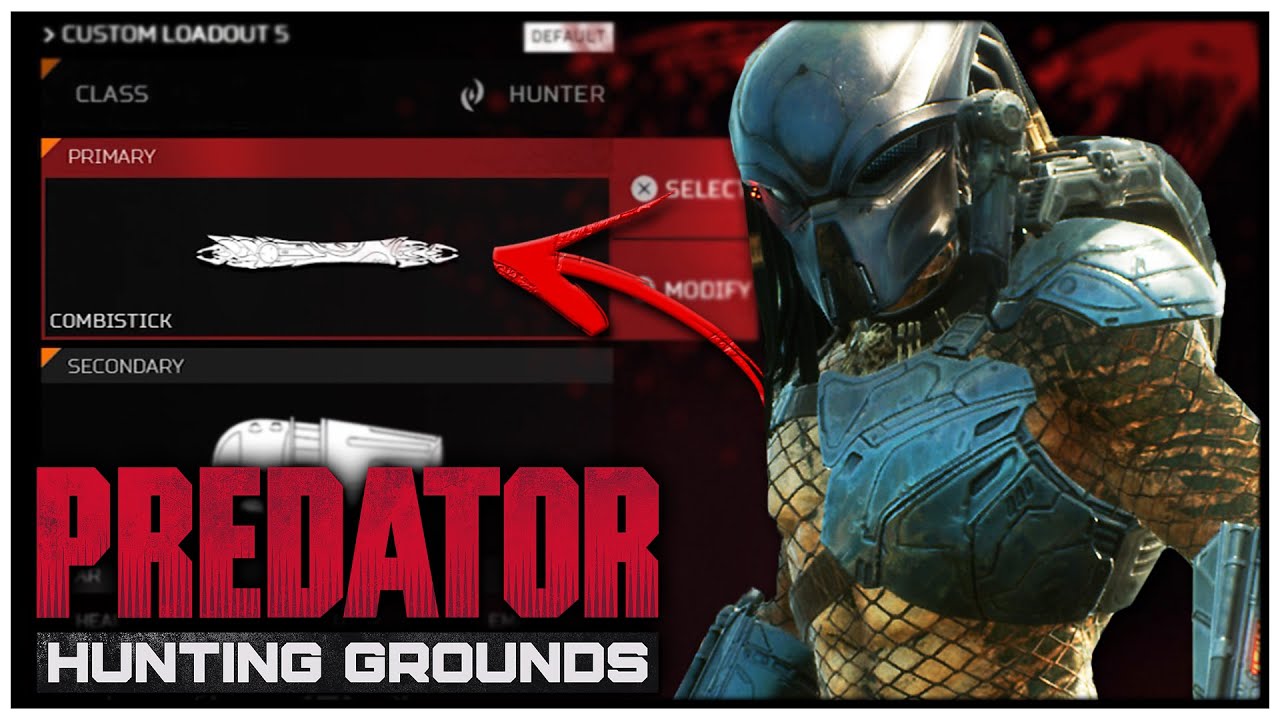 The BEST Loadout to WIN as the PREDATOR | Predator: Hunting Grounds