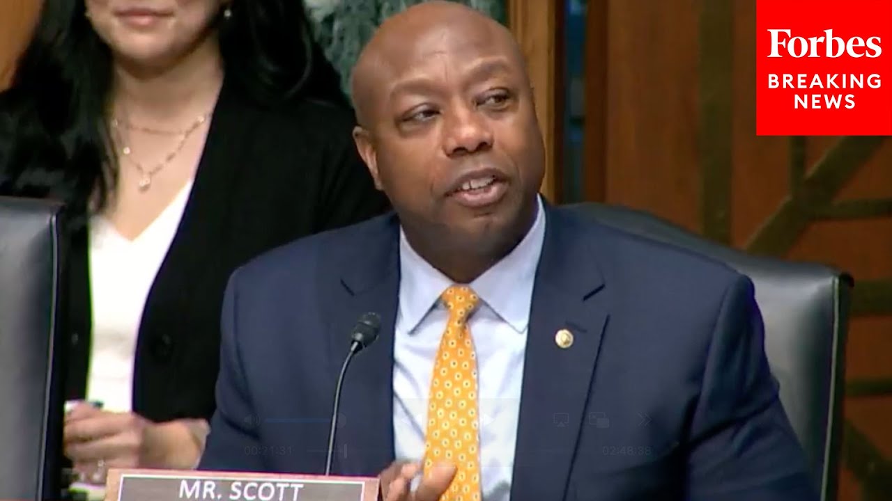 Tim Scott Chairs Senate Banking Committee Hearing Investigating Debanking