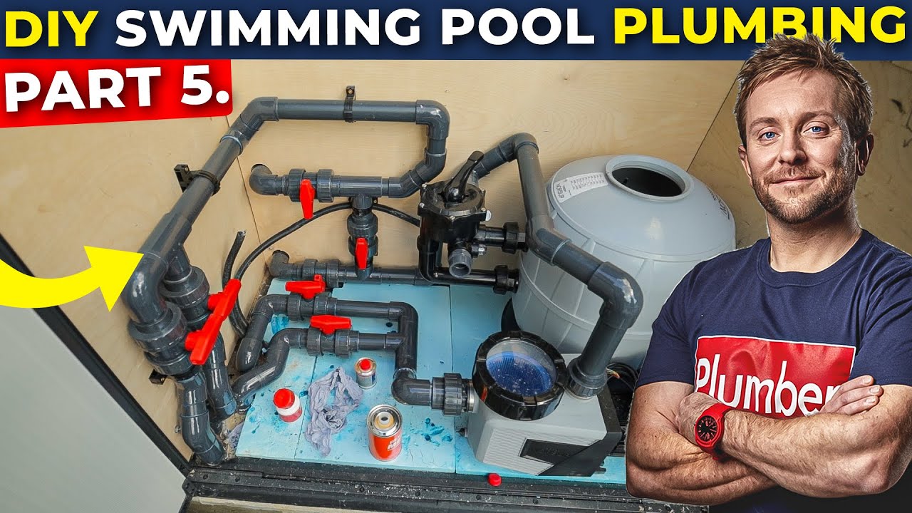 I Built My Own DIY ICF Swimming Pool | Part 5 THE PLANT ROOM