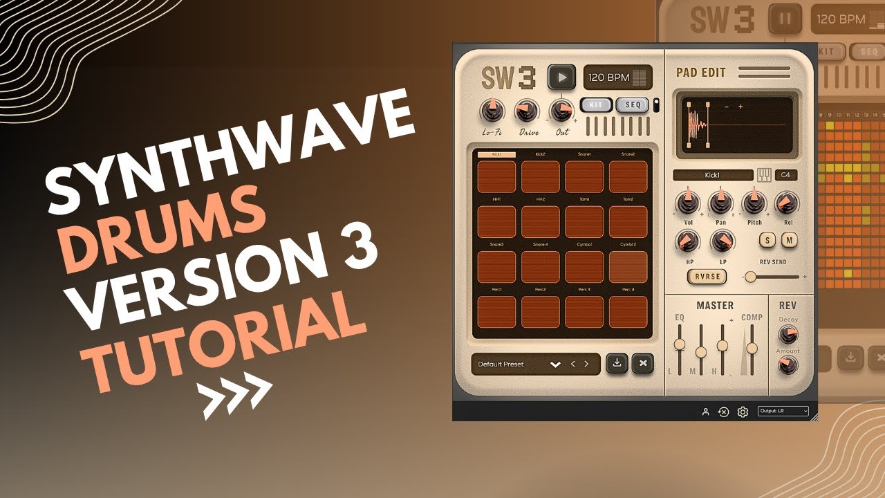 Synthwave Drums V3 - Tutorial