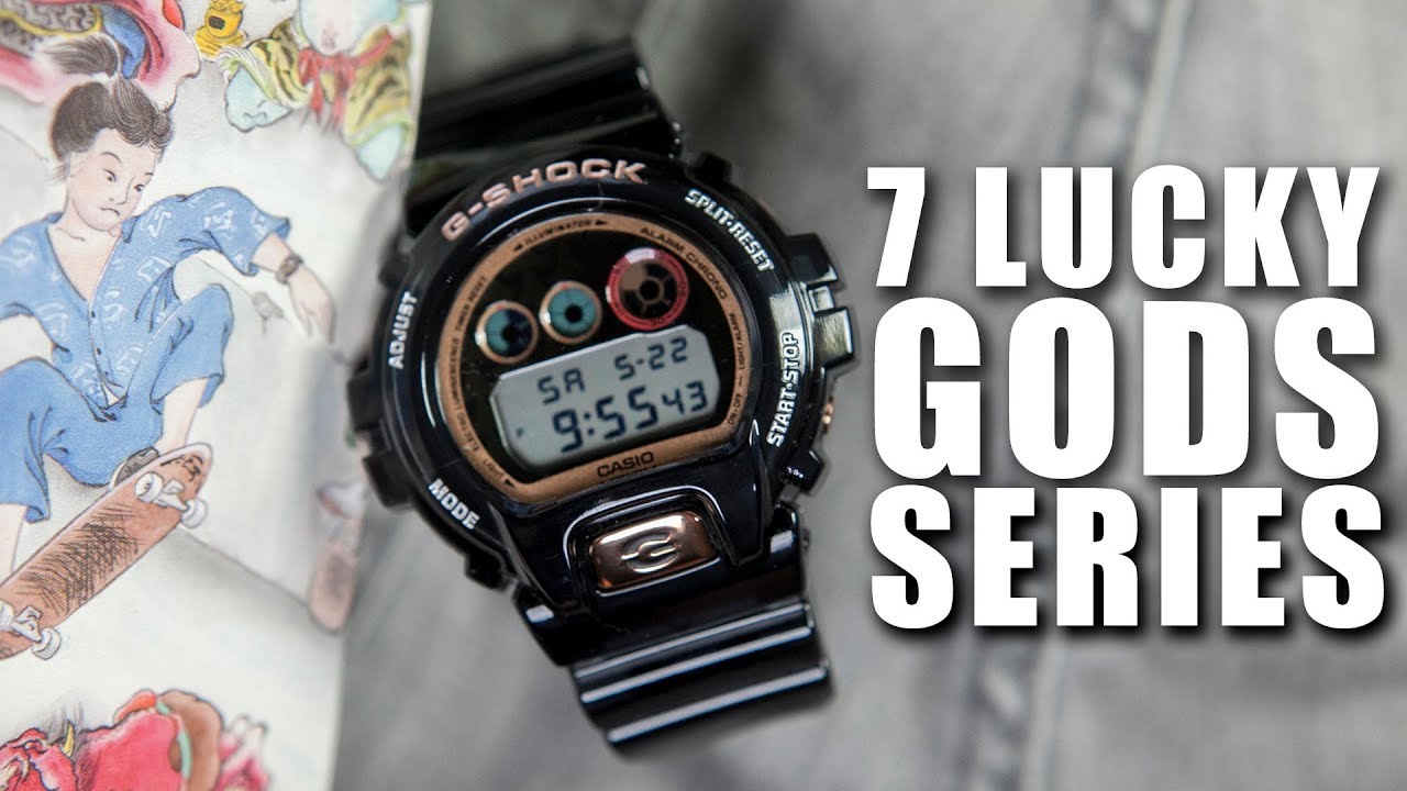 G-SHOCK DW-6900SLG-1 SEVEN GODS LIMITED MODELS - SPEC & UNBOXING