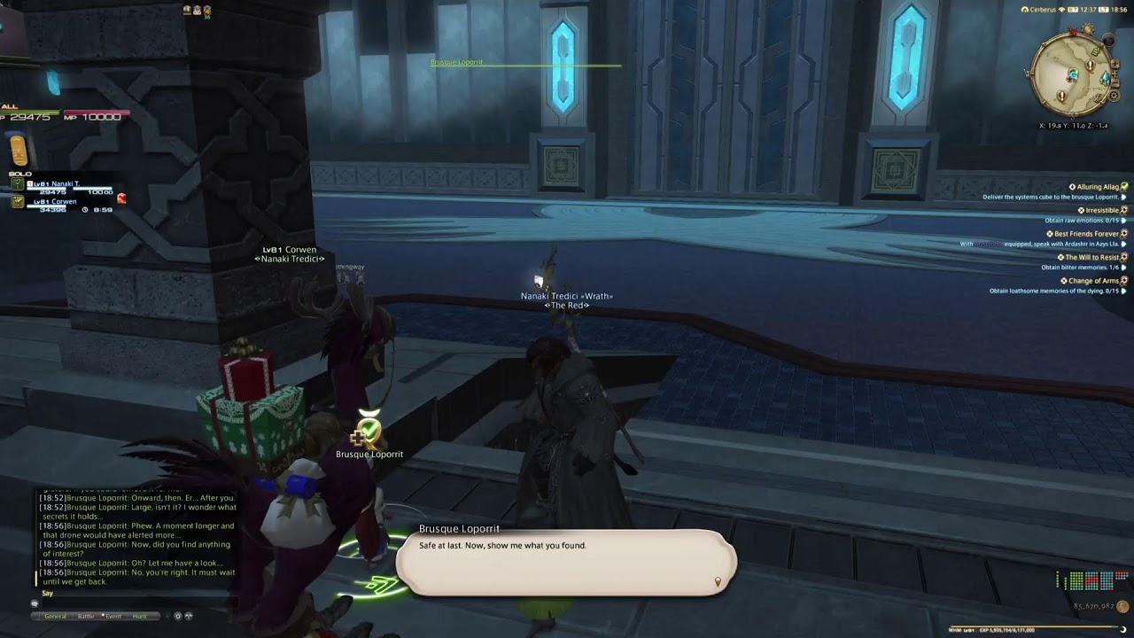 FFXIV (PS5) - Mare Lamentorum Sidequests: Mare Lamentorum - Alluring Allag