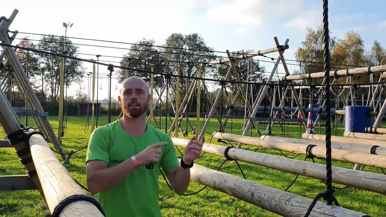 Survivalrun Tutorial 2024 029 Losse balken onderlangs