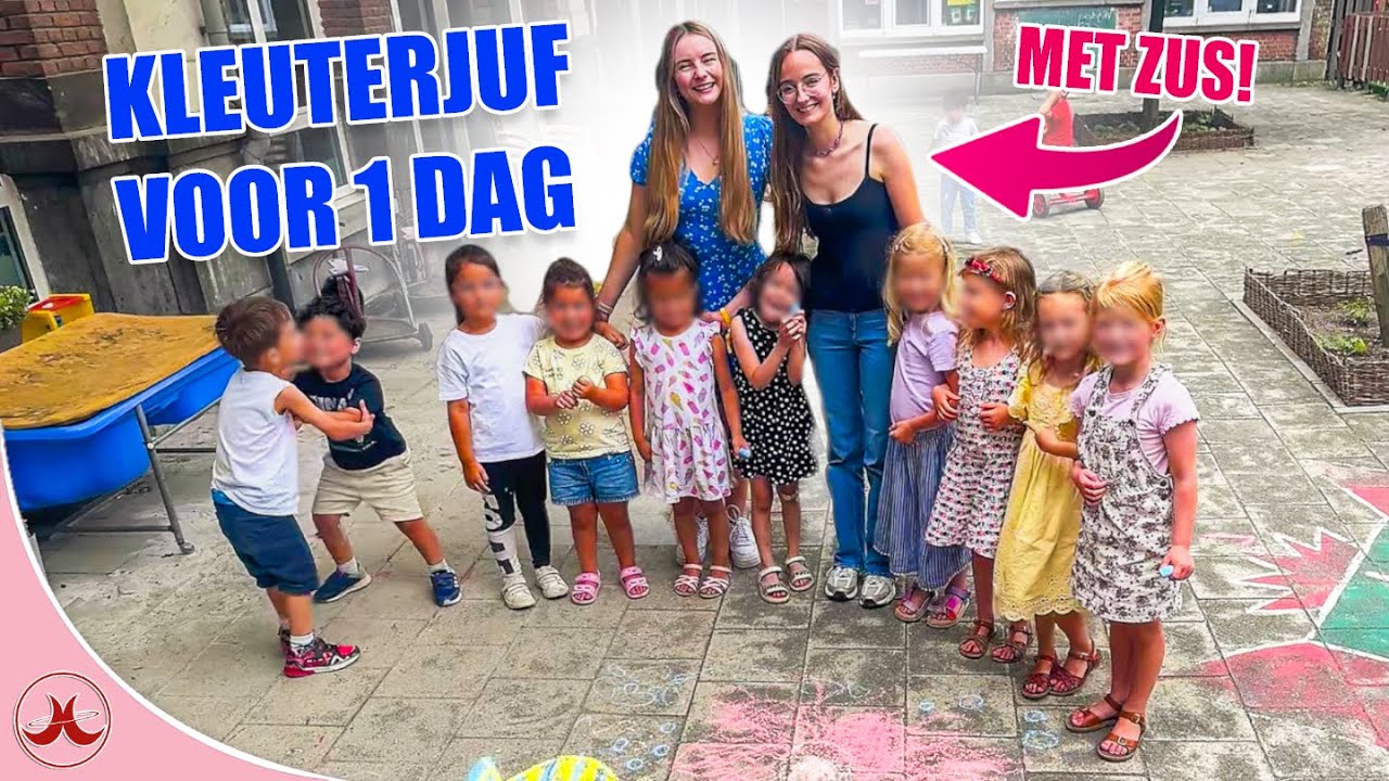 KLEUTERJUF VOOR 1 DAG met zus! #vlog74