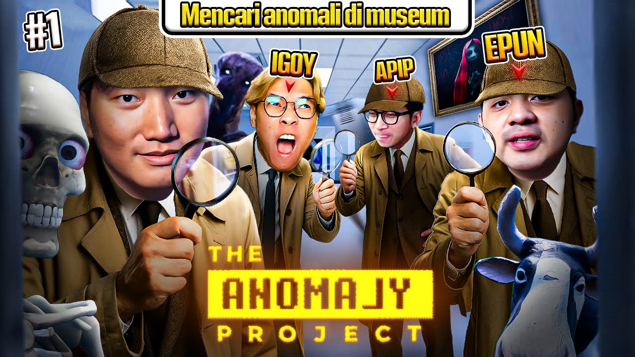 MUSEUM INI ADA YANG ANEH... KITA CARI ANOMALI BARENG KACIW 😨 | The Anomaly Project Indonesia Part 1
