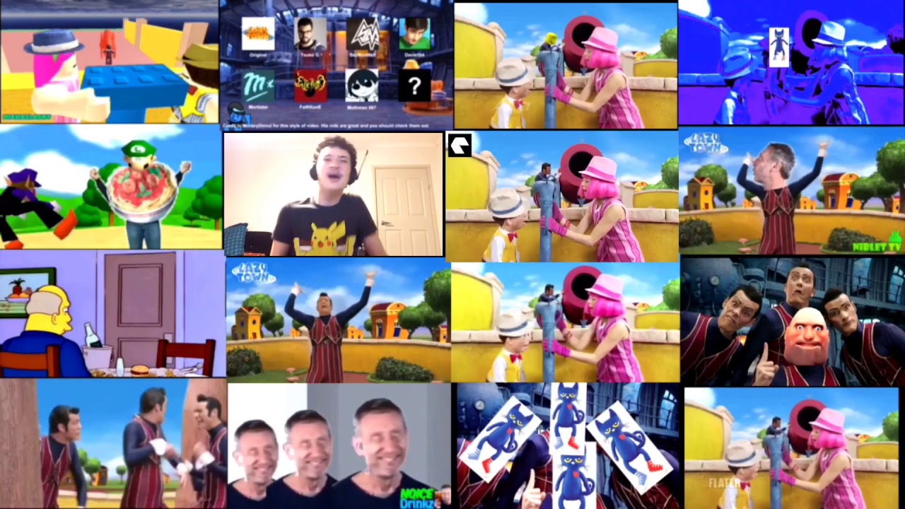We Are Number One but it’s a mashup of 16 versions