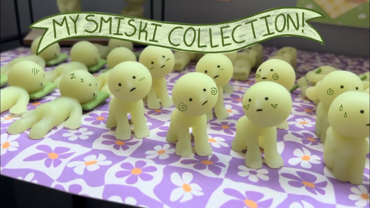 🌿~✨~☁️ Smiski Showcase! || Almost my complete Smiski Collection || ☁️~✨~🌿