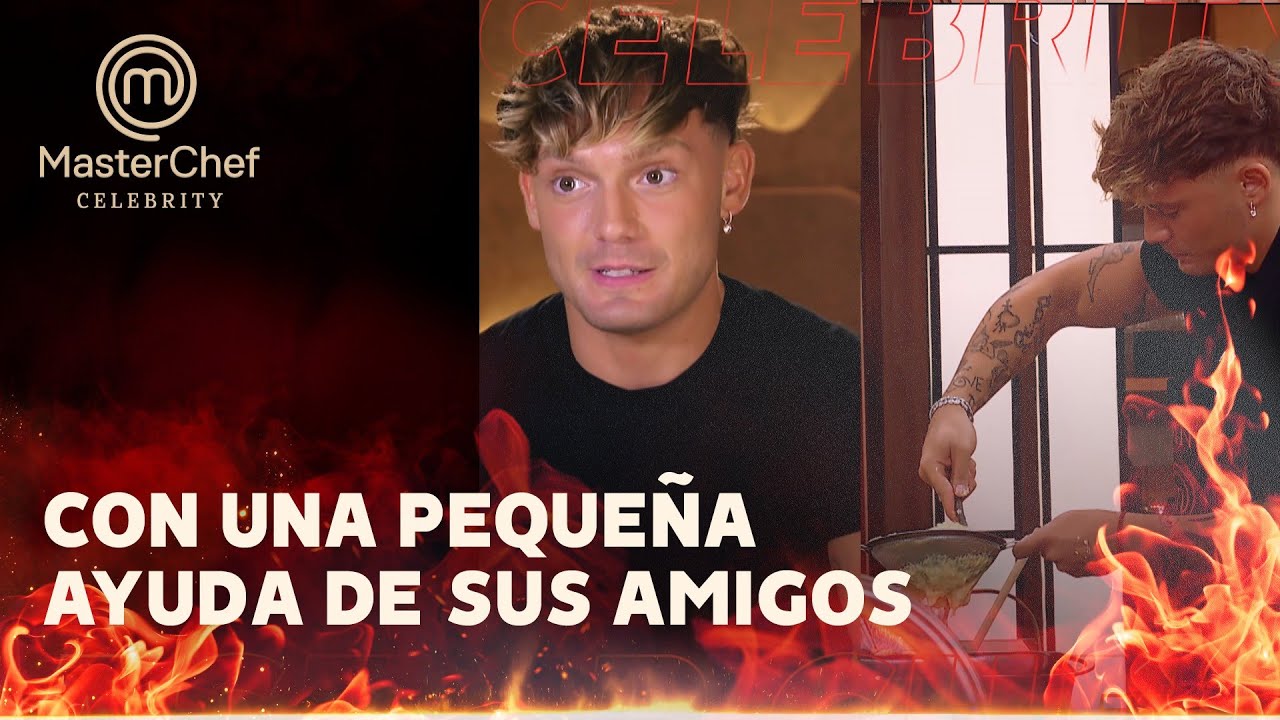 El milagro de Ian Lucas en Masterchef Celebrity con una crema pastelera desastrosa