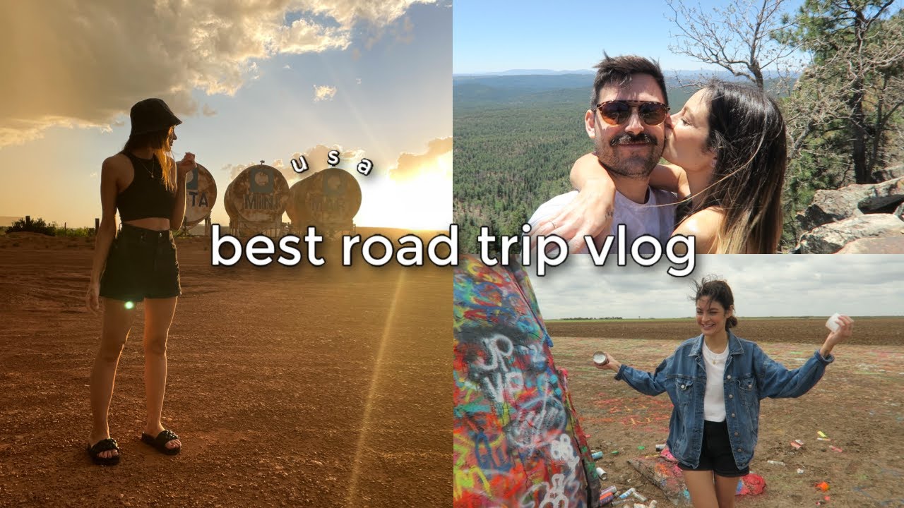Best USA Road Trip Vlog 2021 | Cadillac Ranch + Abandoned Gas Station Photoshoot | Victoria Ashley