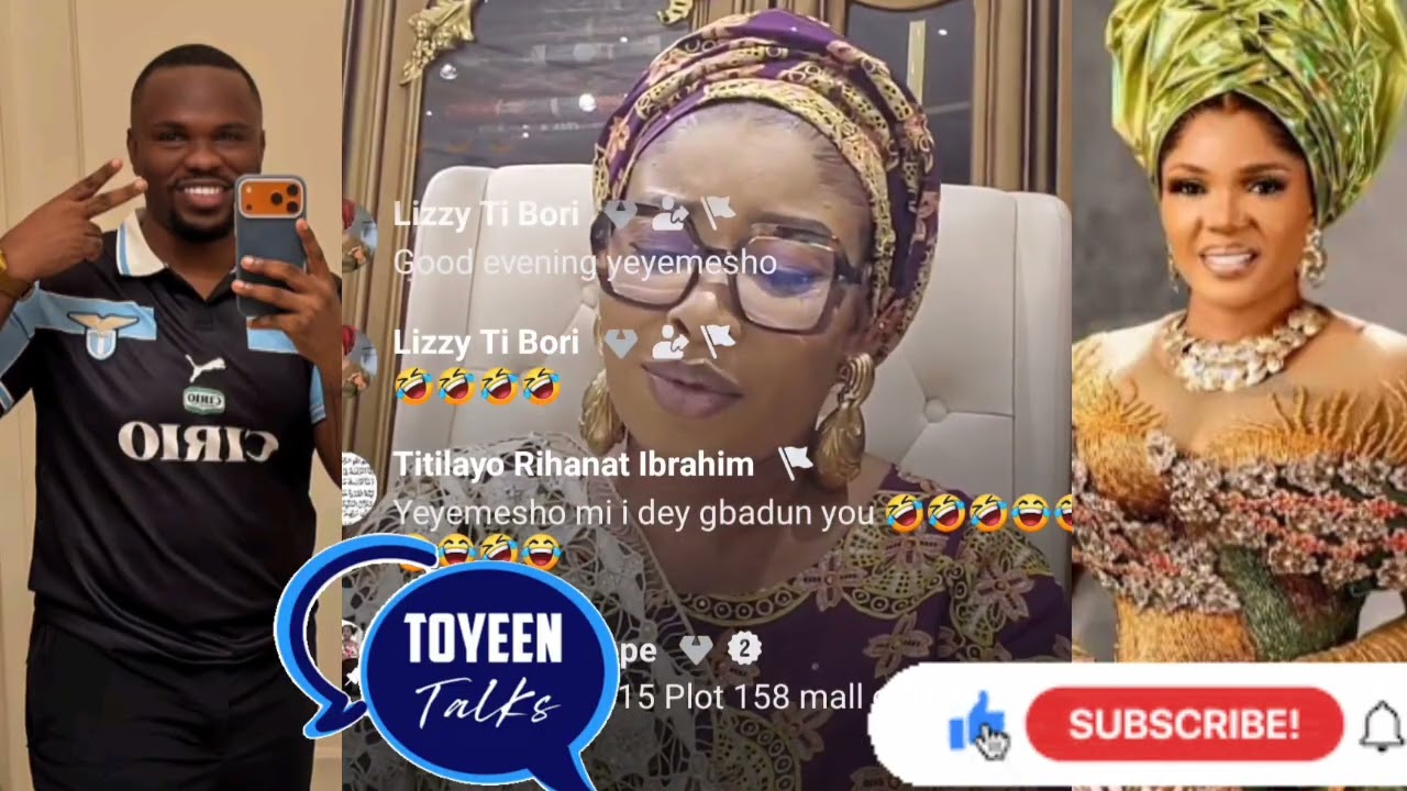 ALHAJA LIZZY HAS COME OUT TO DEBUNK AUNTY IYABO & TOSIN SILVERDAM CLAIM THAT HER HUSBAND IS CHEATING