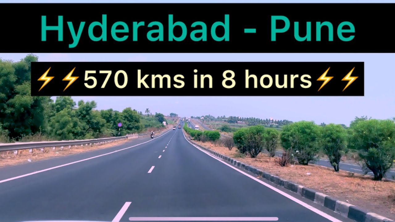 Hyderabad to Pune by road #travel  #longdrive  #roadtrip