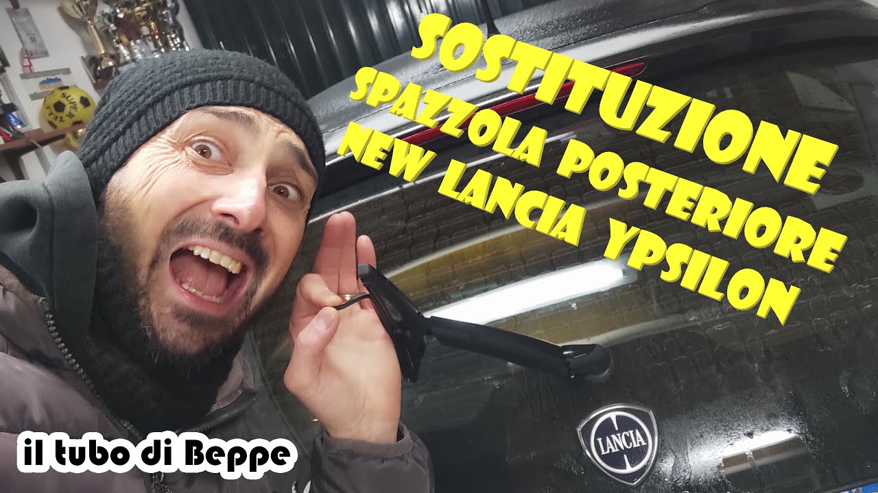 Sostituzione spazzola posteriore New Lancia Ypsilon