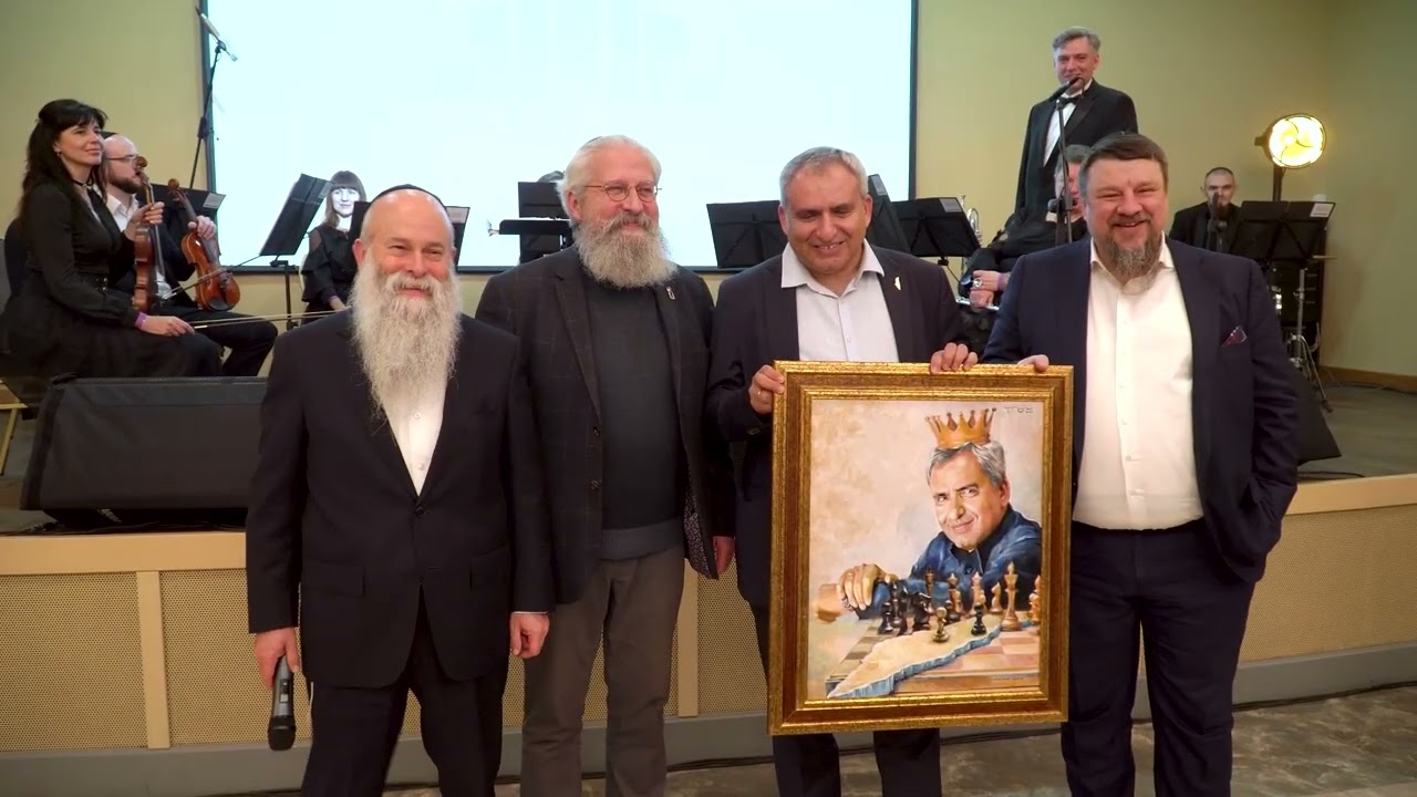 Видео о визите Министра Израиля Зеева Элькина в Еврейскую общину Днепра