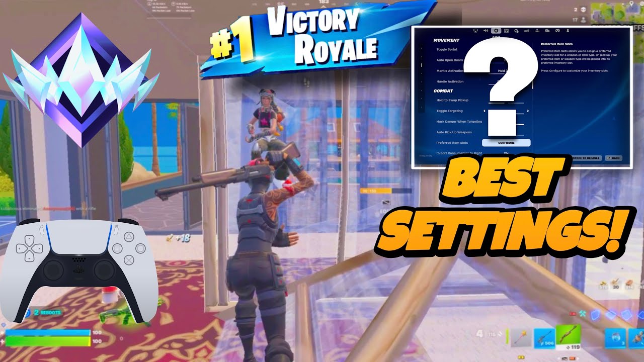 WATCH The BEST Controller Player DOMINATE Everyone In RANKED Reload🏆 + Best Controller Settings🎯