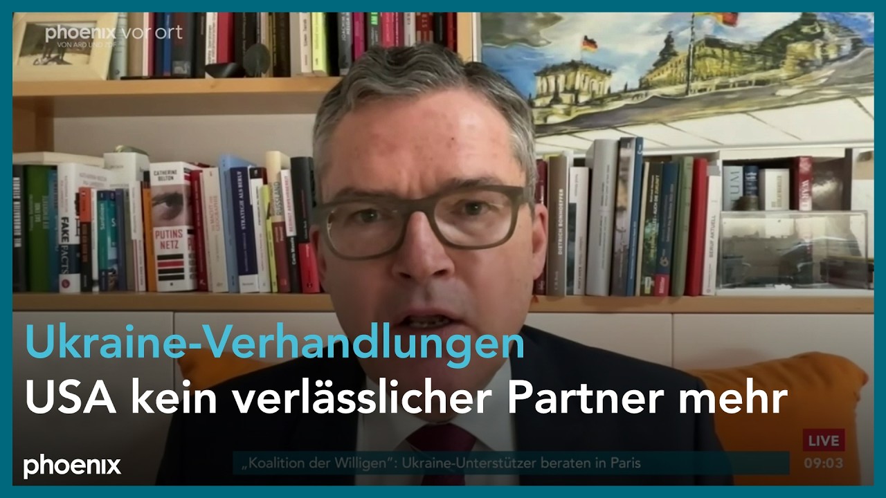 phoenix tagesgespräch mit Roderich Kiesewetter zum Ukraine-Krieg am 06.01.26
