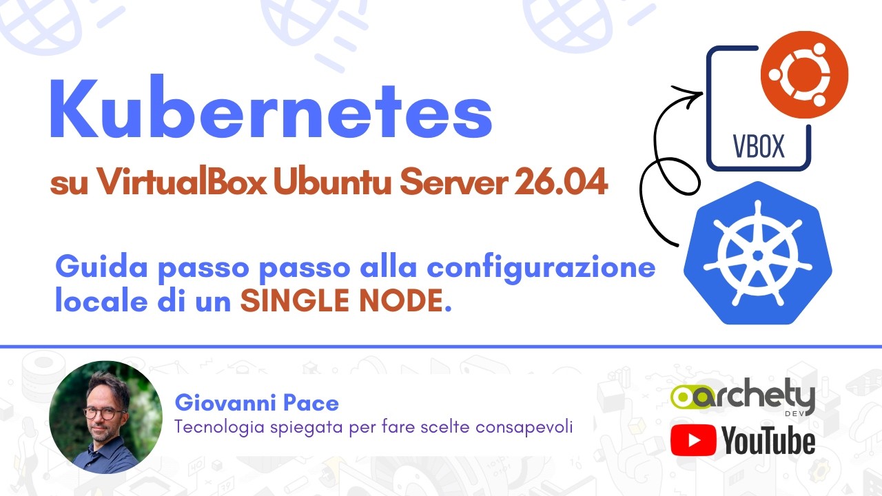 Kubernetes Cluster Setup 03 – Backup della Virtual Machine e creazione della chiave SSH
