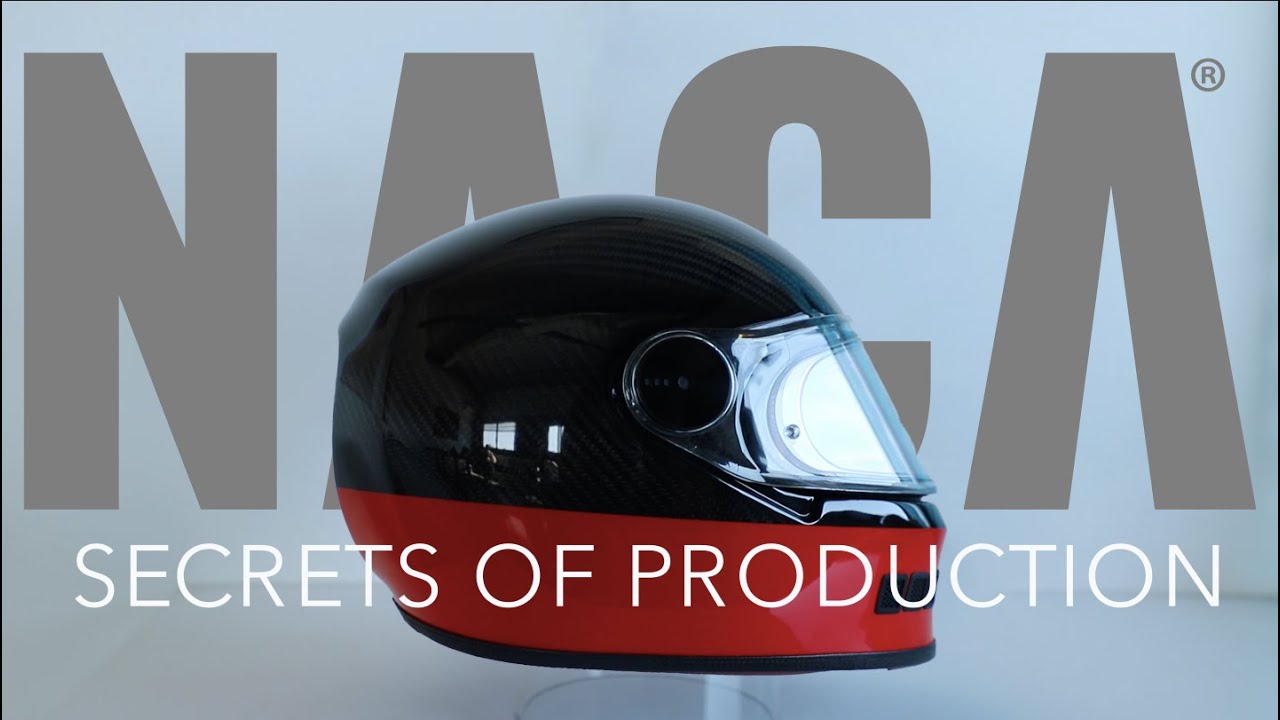 NACA HELMET | The secrets behind the lightest helmets