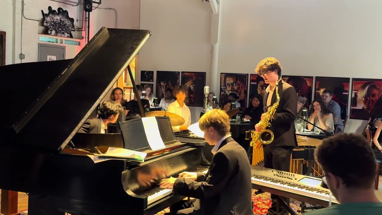 Jonas Ballantyne’s solo with Mosaic collective, original, Vic’s Jazz Loft Sept. 2025