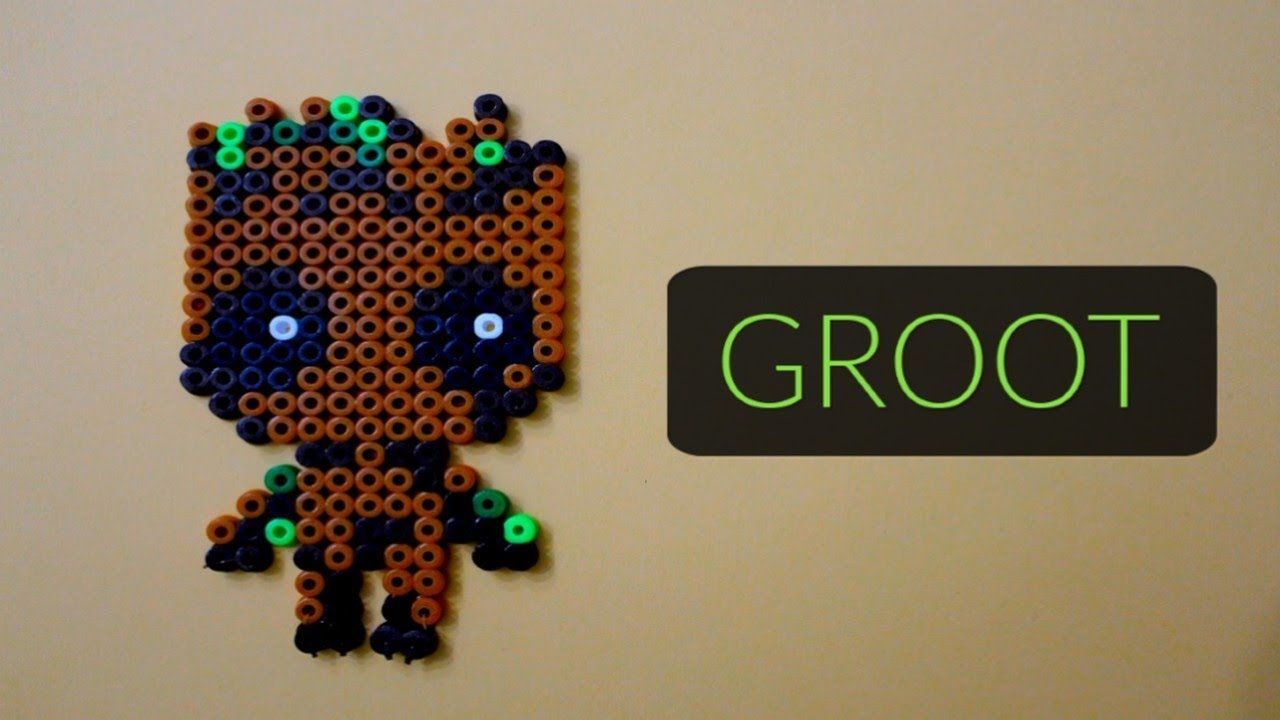 GROOT en perles à repasser !