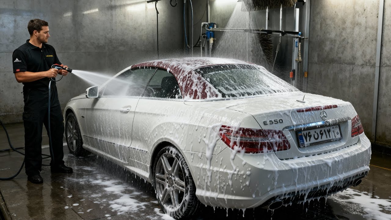 Mercedes E350 Full Deep Wash | Deep Interior Clean + Premium Exterior Wash