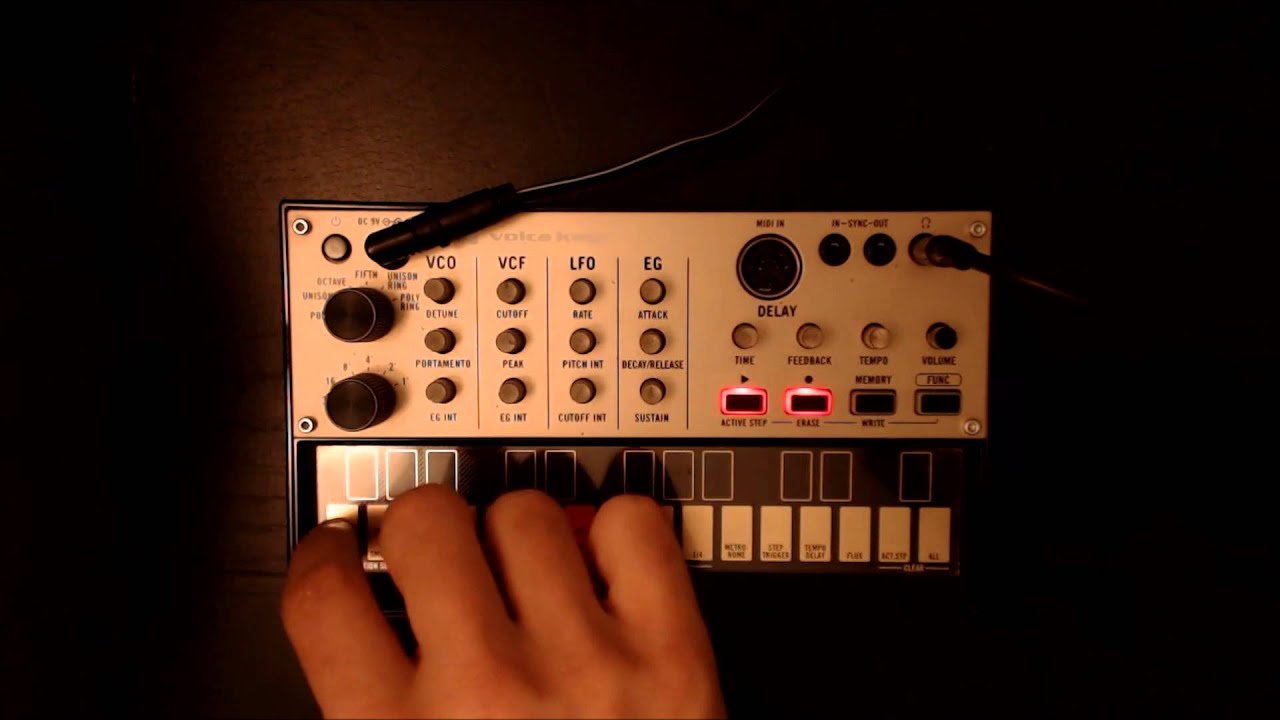 Korg Volca Keys : Poly Mode Overdub.
