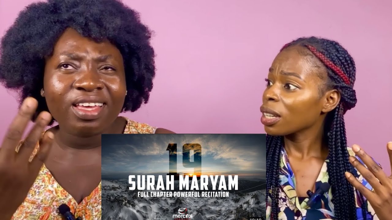 CHRISTIANS REACT TO SURAH MARYAM (HEART TOUCHING QURAN) REACTION!!!