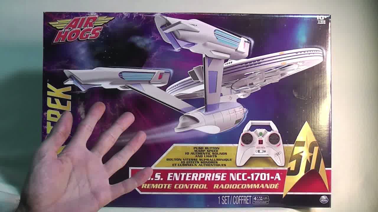 R/C - USS Enterprise NCC-1701-A ( From Air Hogs )