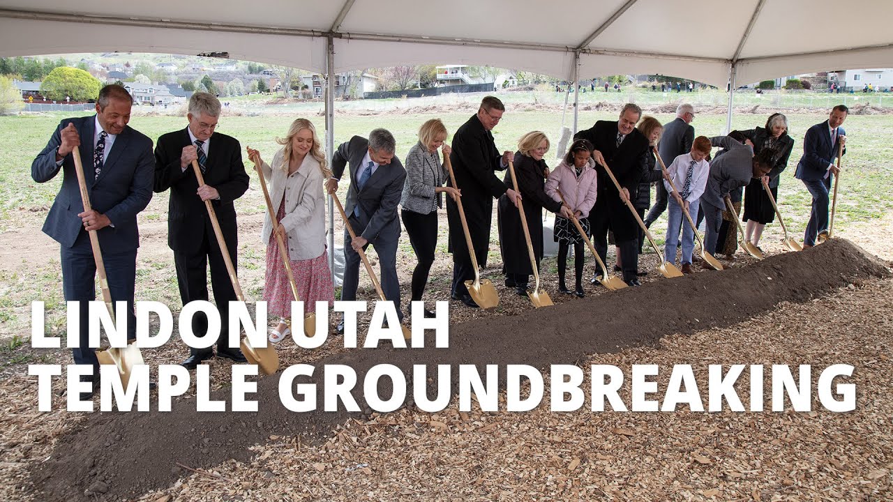 Ground Broken for Lindon Utah Temple